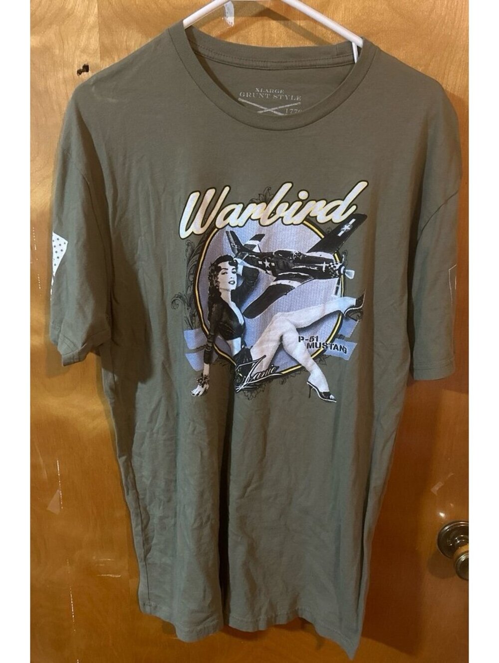 Grunt style warbird Jamie tshirt size Xlarge